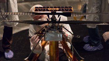 La NASA enviará por primera vez un helicóptero a Marte a bordo de un robot