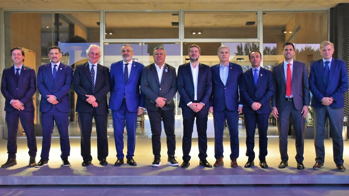 Los dirigentes de los cuatro países que trabajan en la postulación