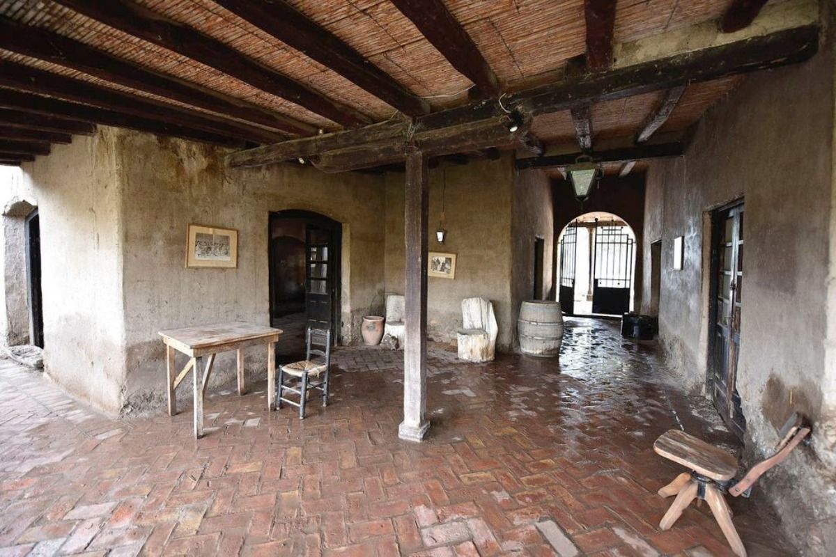 El interior del Solar Histórico de Junín, que espera una nueva restauración. El interior del Solar Histórico de Junín, que espera una nueva restauración.