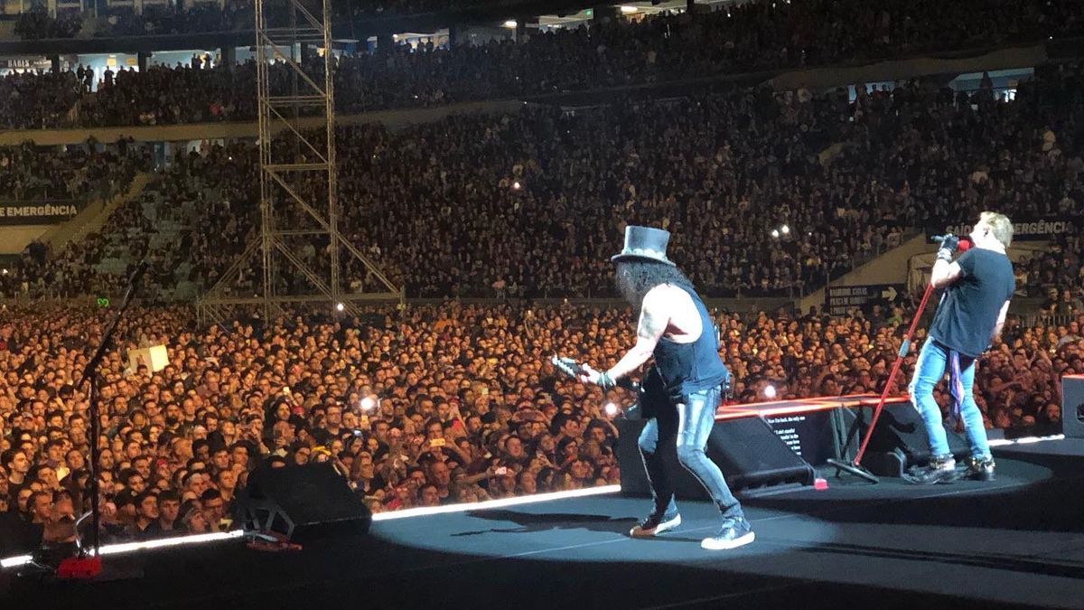 Los Guns N Roses volvieron a Argentina tras 5 años