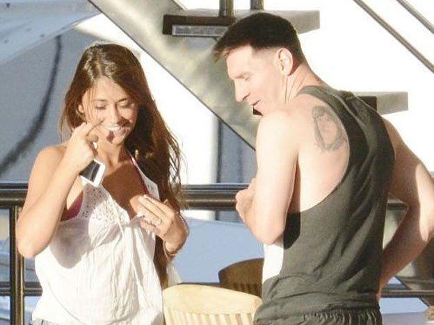 Las fantásticas vacaciones de Messi en la isla de Capri