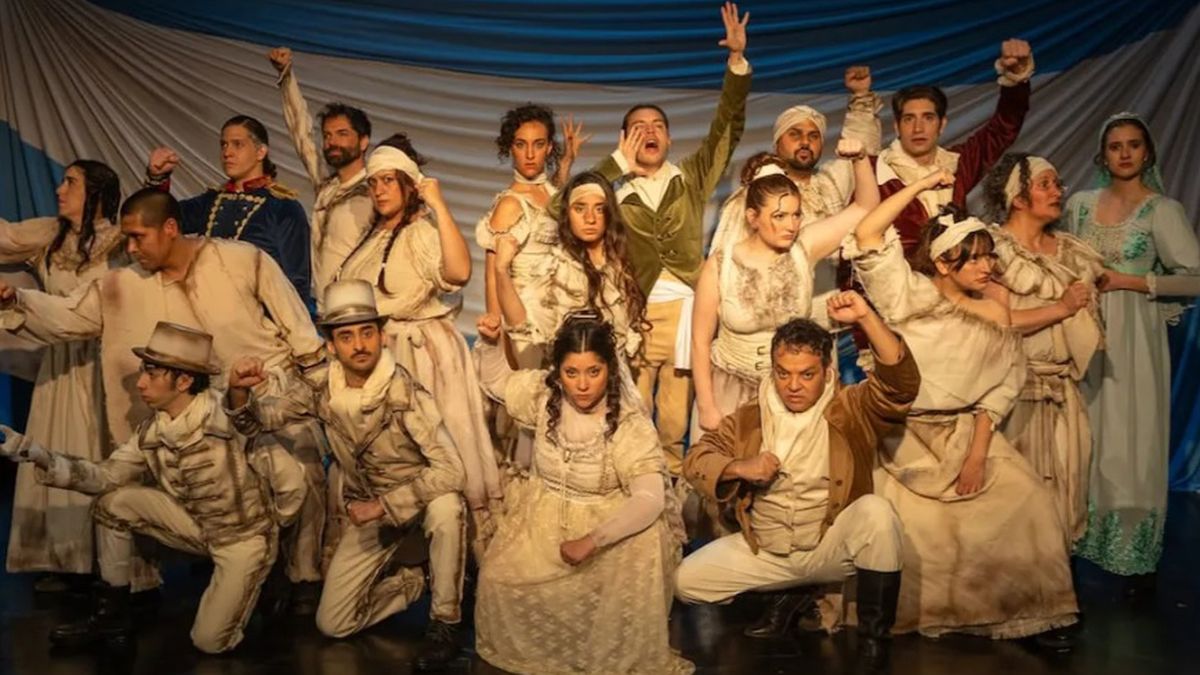 Elenco teatral de la obra Hizo falta tanta agua