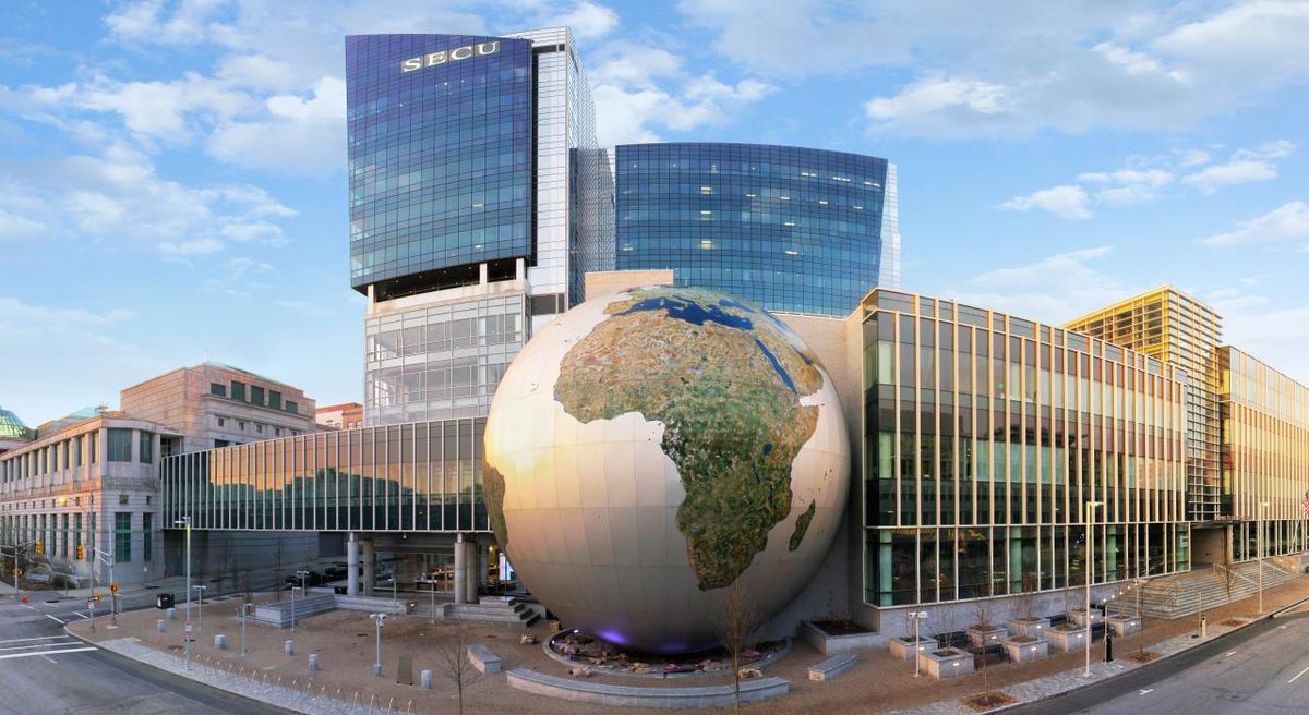 Una postal de Raleigh, Carolina del Norte. Una postal de Raleigh, Carolina del Norte.