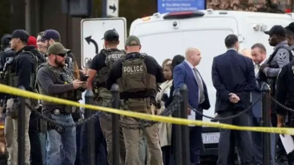 El tiroteo provocado por un hombre en cercanías de la Casa Blanca originó un espectacular operativo de seguridad.