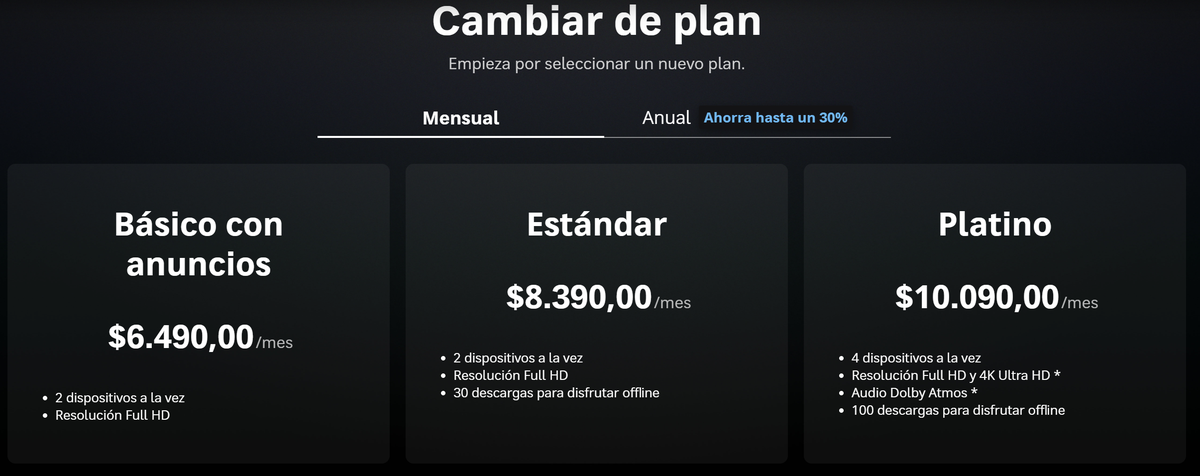 Precios mensuales de HBO Max. Precios mensuales de HBO Max. 