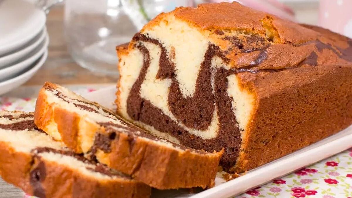 El budín marmolado sin TACC es una receta apta para celíacos y perfecta para bajar de peso. Foto: gentileza a24.