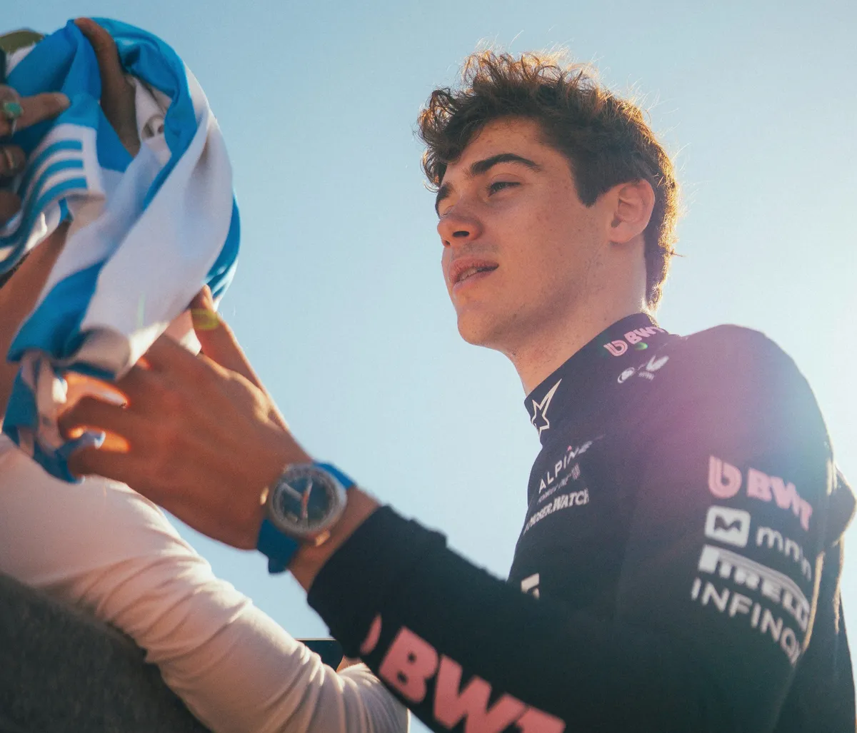 Así será la exhibición de Franco Colapinto en Buenos Aires: horario y dónde verlo por TV