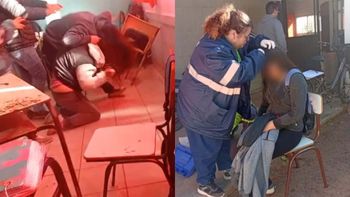 Video del ataque: una madre entró a la escuela de su hija y atacó a cadenazos a una alumna Video del ataque: una madre entró a la escuela de su hija y atacó a cadenazos a una alumna