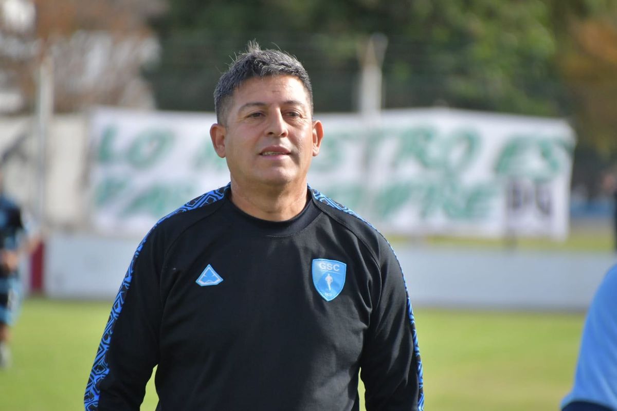 Pablo Jofré, el entrenador de Gutiérrez Sport Club. Pablo Jofré, el entrenador de Gutiérrez Sport Club.