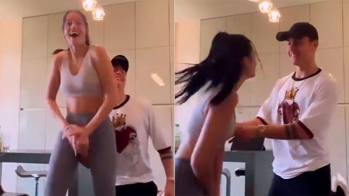 Tik Tok borró el video de Paulo Dybala y Oriana Sabatini