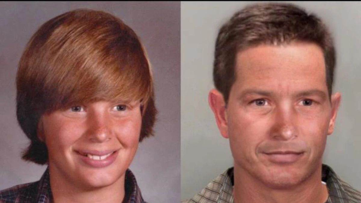 Así se veía y así se vería hoy el niño desaparecido. Así se veía y así se vería hoy el niño desaparecido.