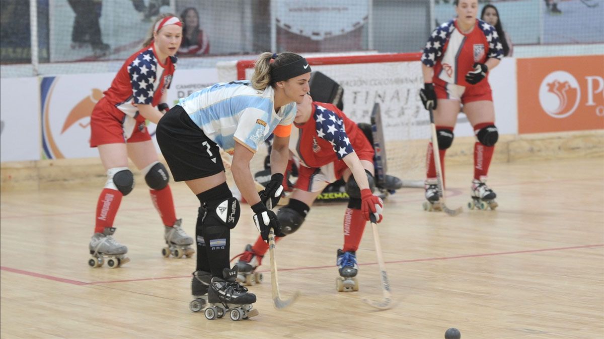 La mendocina Valentina Fernández fue la gran figura de la Selección argentina ante Estados Unidos.