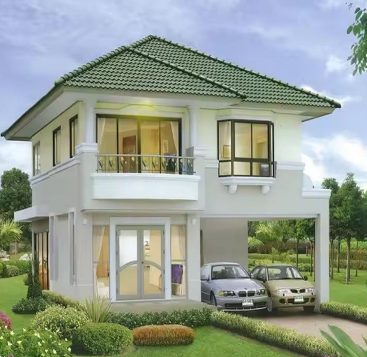 El modelo de casa prefabricada que vale 10.000 dólares. El modelo de casa prefabricada que vale 10.000 dólares.