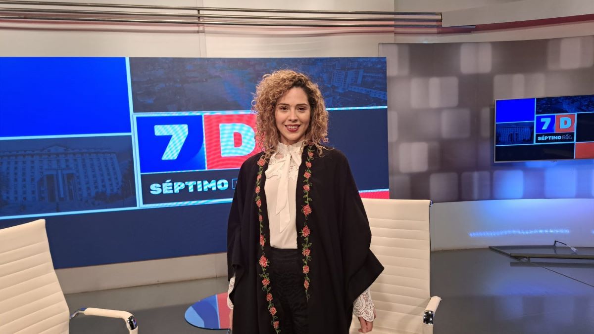 Arrieta en los estudios de Canal 7. Arrieta en los estudios de Canal 7.