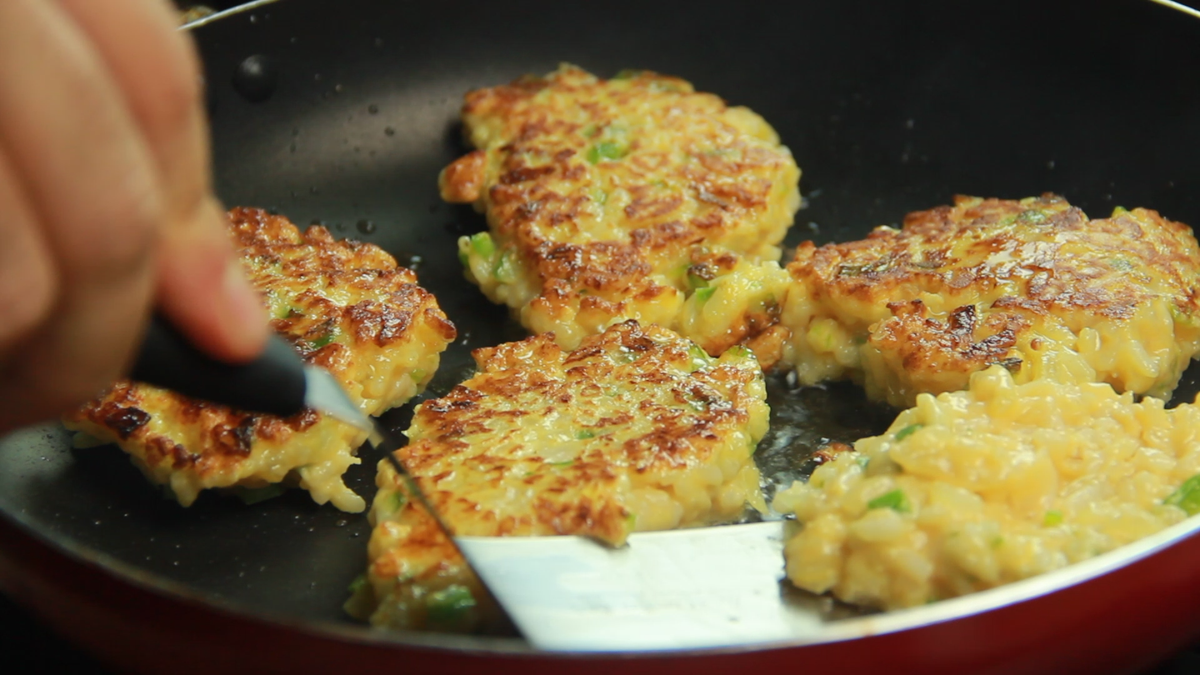 Beneficio de comer croquetas de arroz.