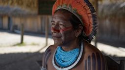 Cacique Bepdjo, líder indígena de la comunidad Kayapó. (Foto: Global Witness)