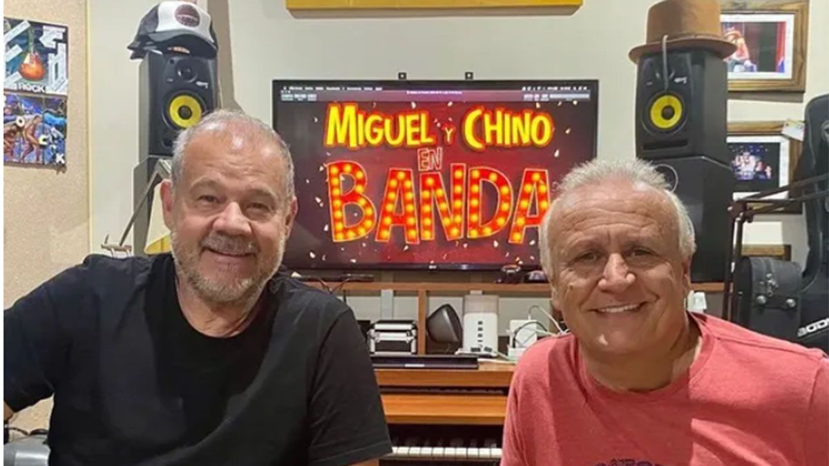 El Chino Volpato y Miguel Del Sel.&nbsp;