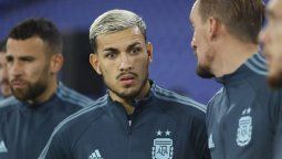 Leandro Paredes confirmó su lesión