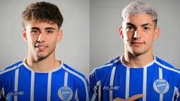 Lucio Falasco y Luciano Pascual, las dos nuevas caras de Godoy Cruz.