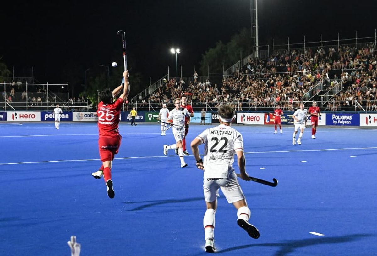 El duelo masculino entre Bélgica y Alemania fue para los belgas por 1 a 0