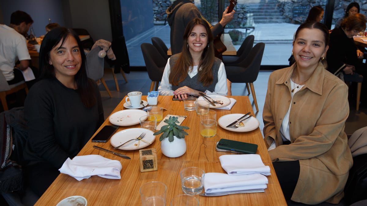 Mariana Musri, Milagros Emmi y Lucía Abraham. Foto: Nicolás Ríos 
