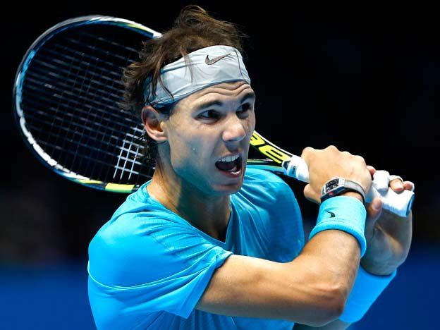 Nadal despachó a Ferrer en su primer partido en el Masters