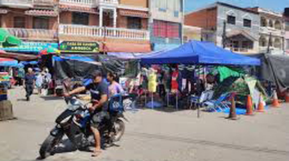 La localidad boliviana de Pocitos.