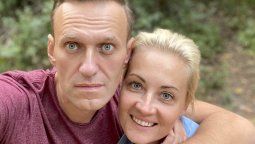 Alexei Navalny, el líder opsitor a Vladimir Putín permanece con su esposa en Alemania luego de haber estado internado en grave estado por un supuesto envenenamiento