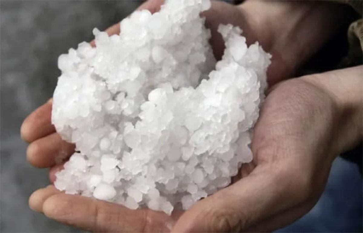 Este es el fenómeno conocido como graupel Este es el fenómeno conocido como graupel