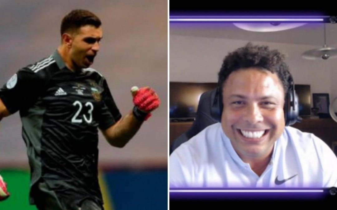 Ronaldo sobre el Dibu Martínez: 