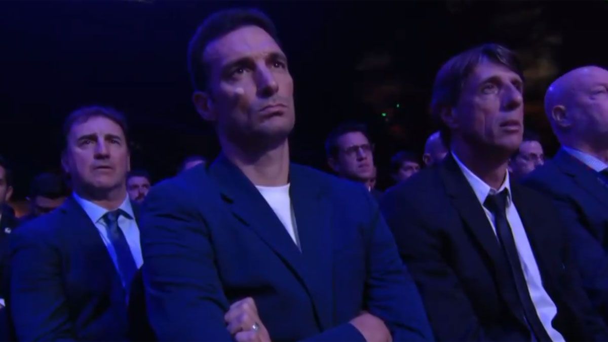 Lionel Scaloni estuvo en el sorteo y ya piensa en la defensa del título Lionel Scaloni estuvo en el sorteo y ya piensa en la defensa del título