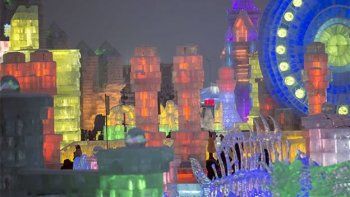China celebra el invierno