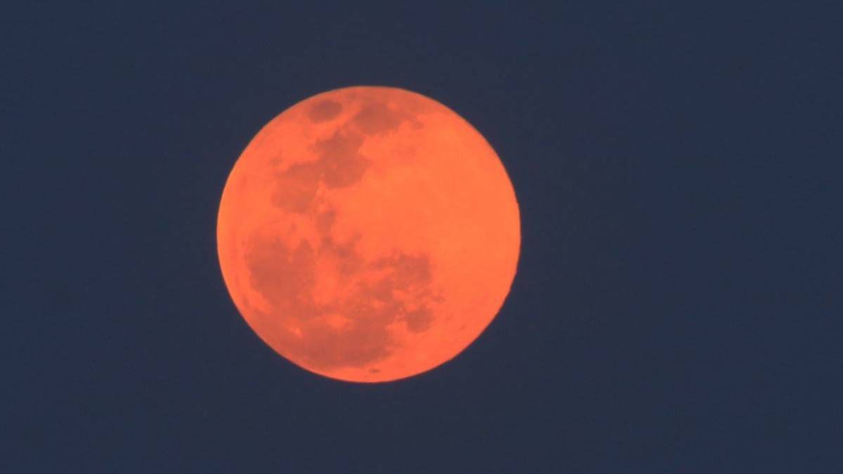 La Luna Rosa podrá verse entre sábado y domingo.