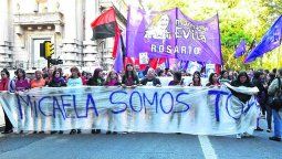 Rosario volvió a las calles a exigir justicia por Micaela García