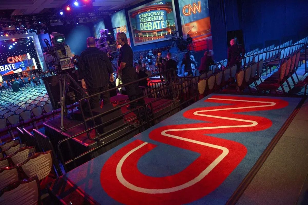  Los estudios de televisión de CNN, empresa vinculada a Warner Bros Discovery. Crédito: EFE/Mike Nelson. Los estudios de televisión de CNN, empresa vinculada a Warner Bros Discovery. Crédito: EFE/Mike Nelson.