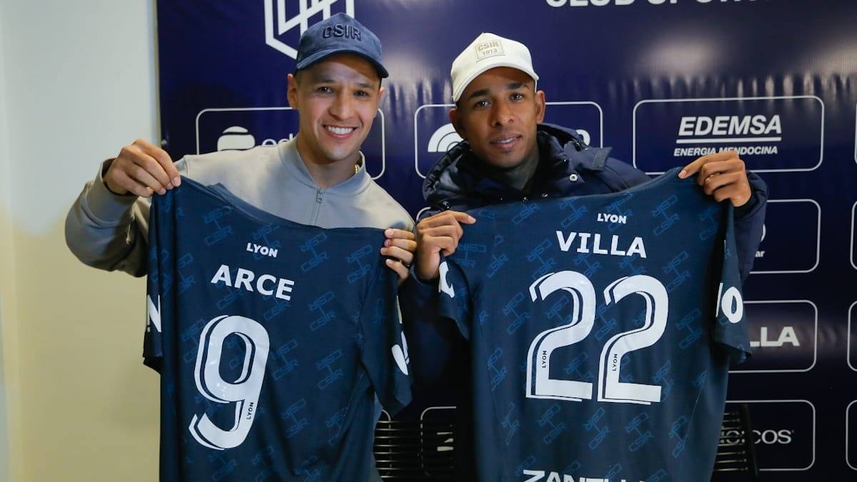 Álex Arce y Sebastián Villa