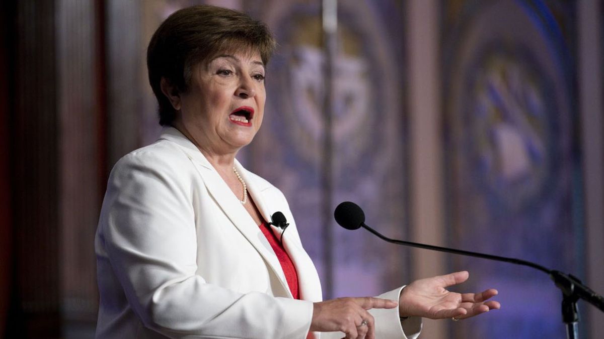 Kristalina Georgieva, presidenta del FMI. Kristalina Georgieva, presidenta del FMI.