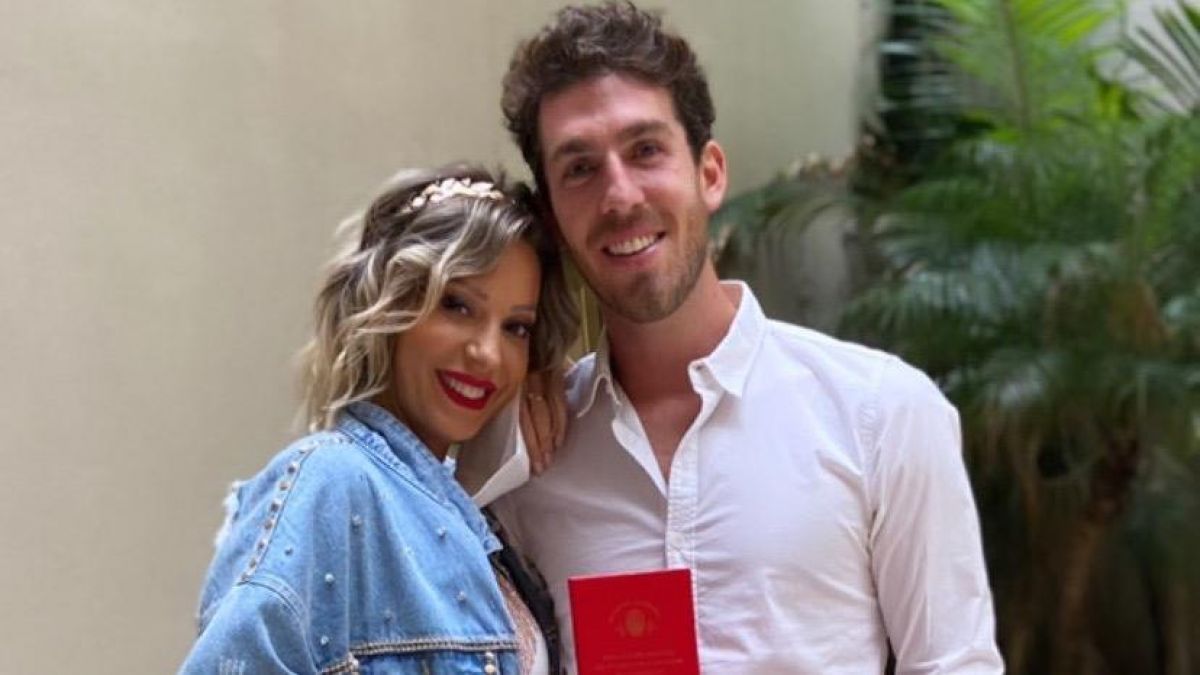 Se casó Noelia Marzol.