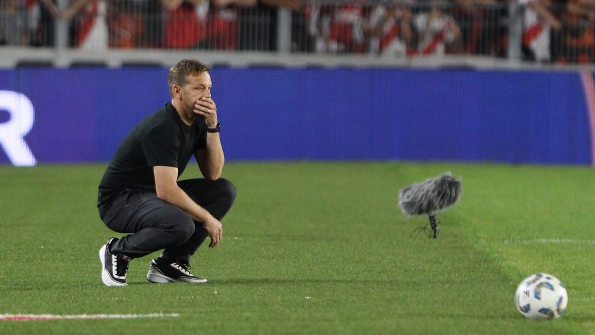 Martin Cicotello tuvo su debut como entrenador de Independiente Rivadavia.