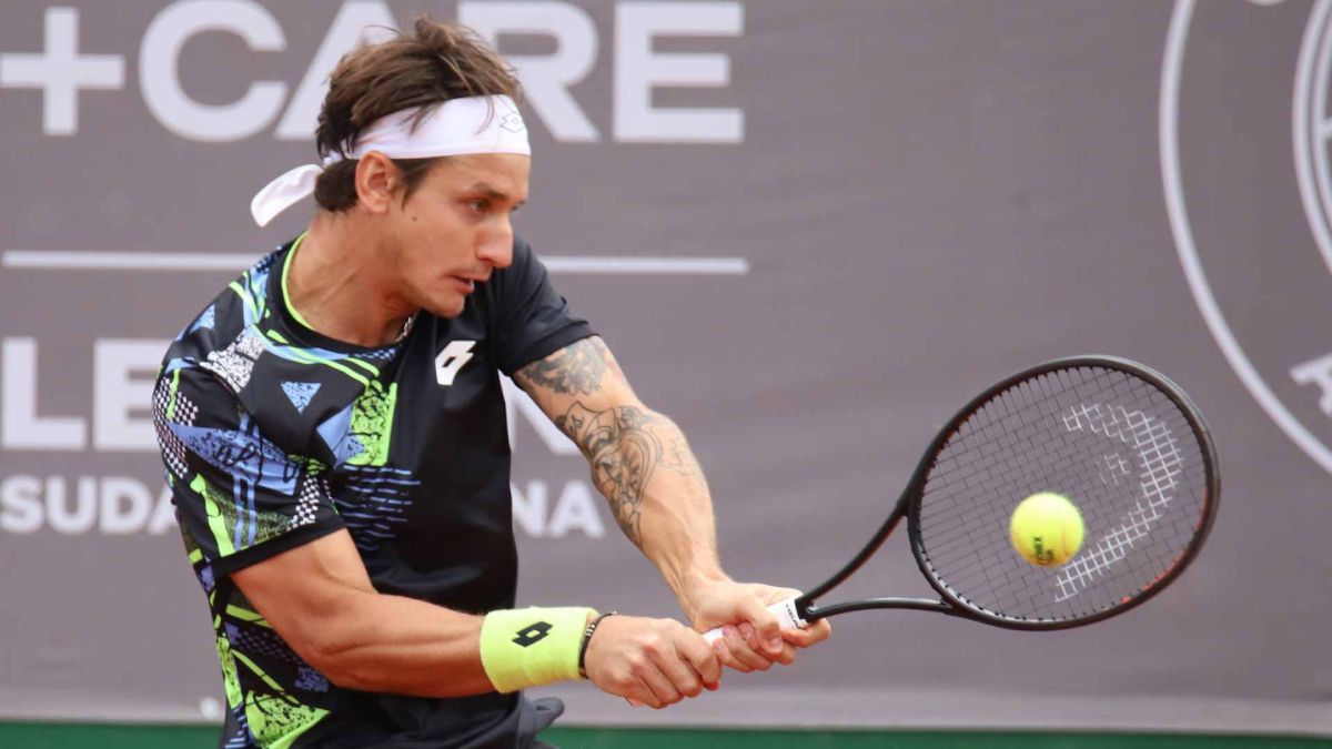 Camilo Ugo Carabelli, 24 años y 96° en el ranking ATP, fue superado por De Jong. Camilo Ugo Carabelli, 24 años y 96° en el ranking ATP, fue superado por De Jong.