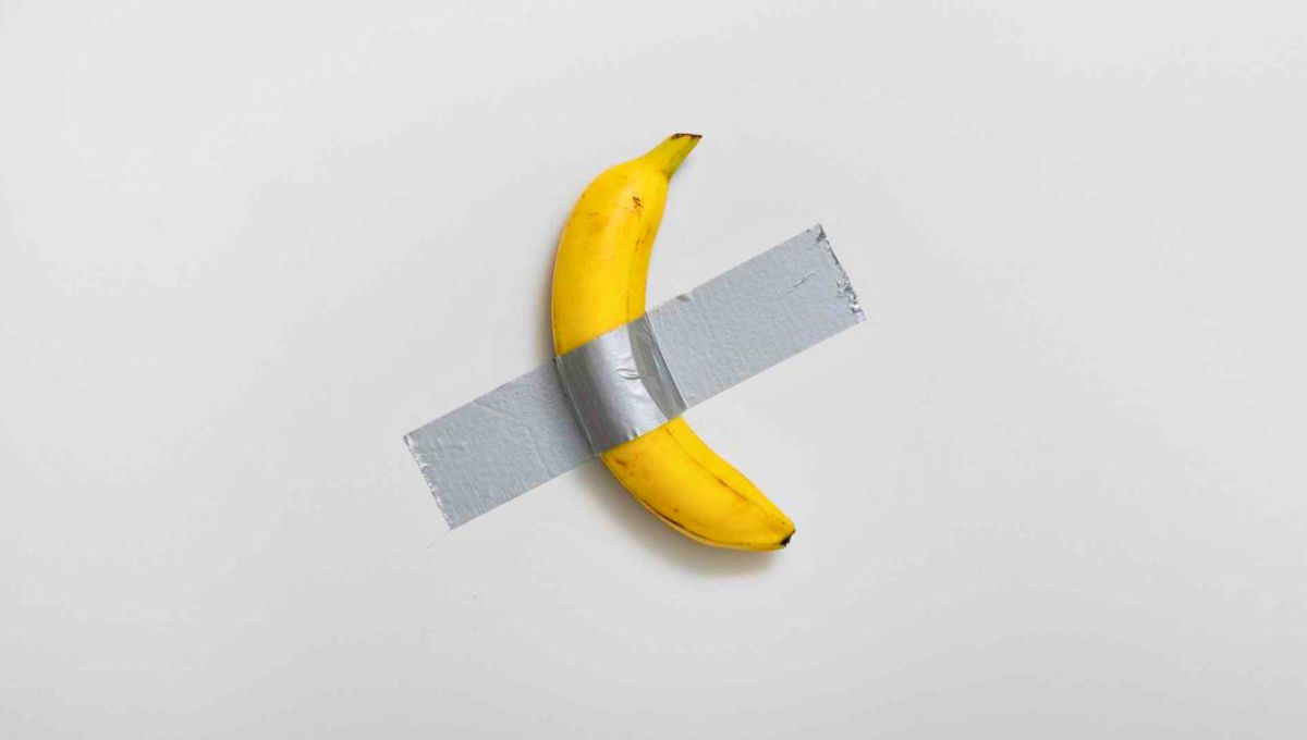 La banana más cara del mundo: la consideran arte y se vendió por más de 6 millones de dólares. Foto EL Perfil