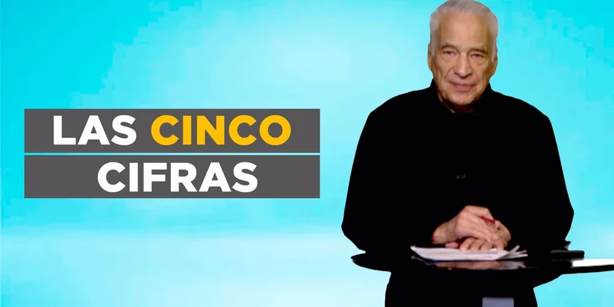 Las cinco cifras de Alberto Cormillot para cuidar la salud. Las cinco cifras de Alberto Cormillot para cuidar la salud.