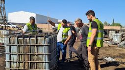 La detección de la contaminación se produjo en una propiedad en Maipú.