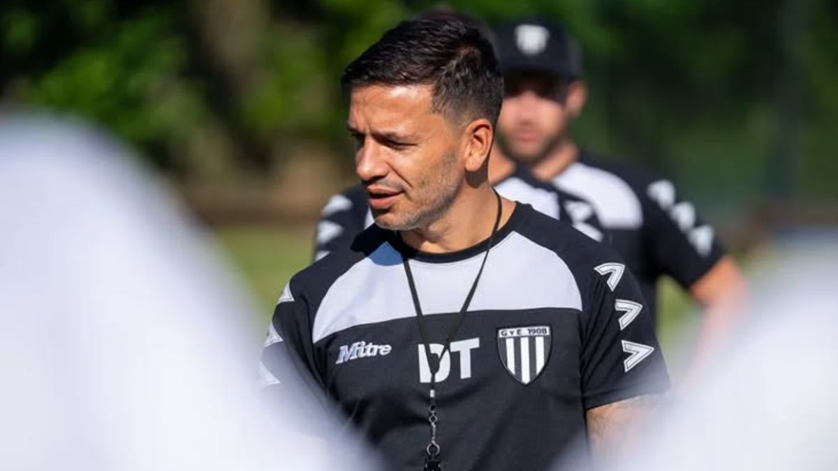 Ariel Broggi palpitó el debut de Gimnasia y Esgrima en Primera División. Foto: Gentileza Prensa Gimnasia.&nbsp;