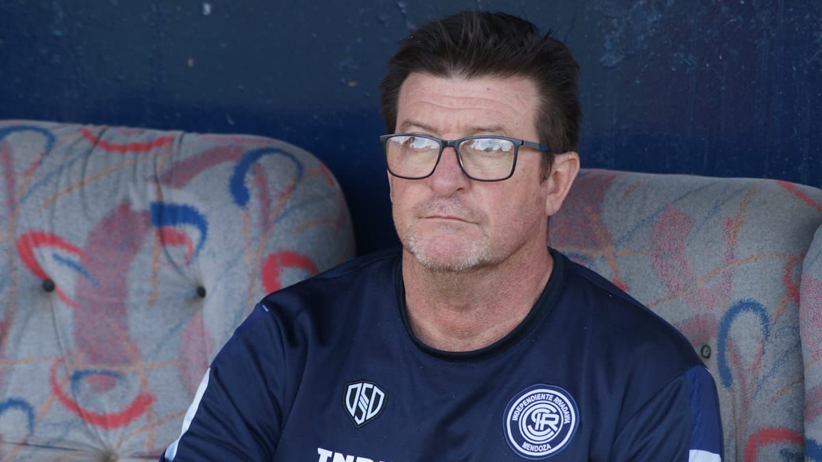 El entrenador de Independiente Rivadavia, Alfredo Berti. El entrenador de Independiente Rivadavia, Alfredo Berti.