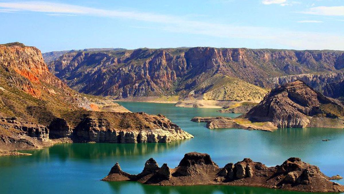 En las vacaciones de invierno 2022 se puede visitar el Embalse Valle Grande de San Rafael.