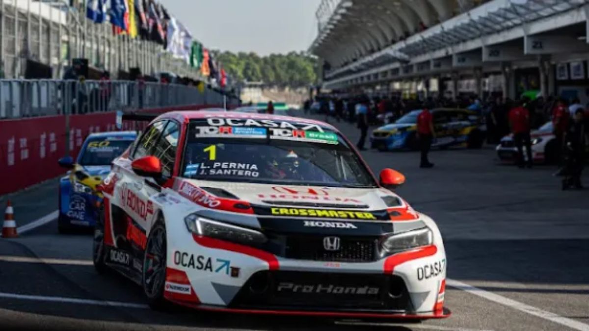 Este es el Honda Covoc que compartieron Julián Santero y Leonel Pernía en el TCR Sudamerica corrido en Interlagos.