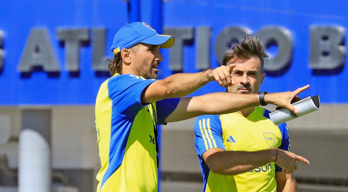 Diego Martínez planifica su debut oficial como DT de Boca