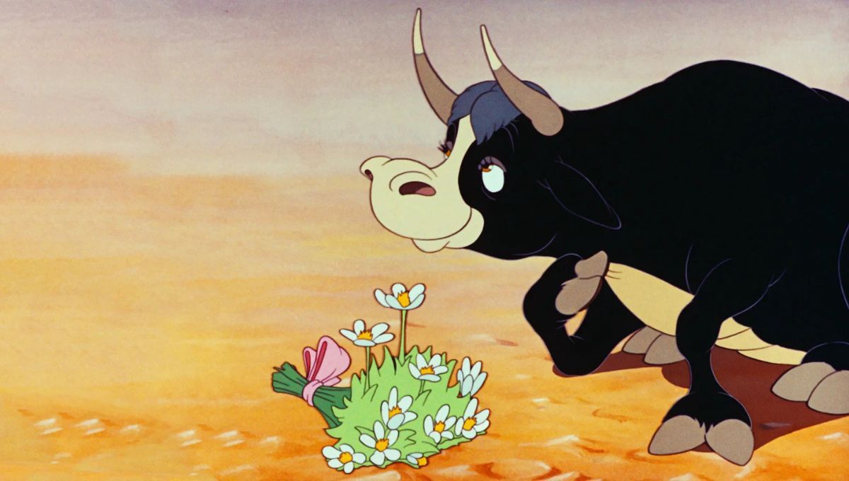 "Ferdinando, el toro", cortometraje de Disney.&nbsp;