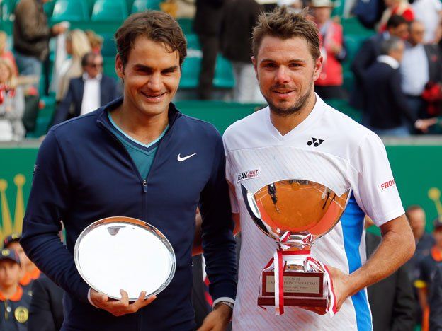 Wawrinka fue más que Federer y es el campeón de Montecarlo